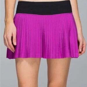 lululemon athletica pleat to the street Mini Skirt/skort
